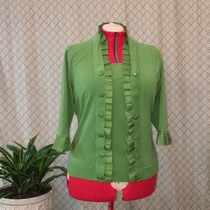 🚨SALE🚨 Ruffle Blouse Sweater